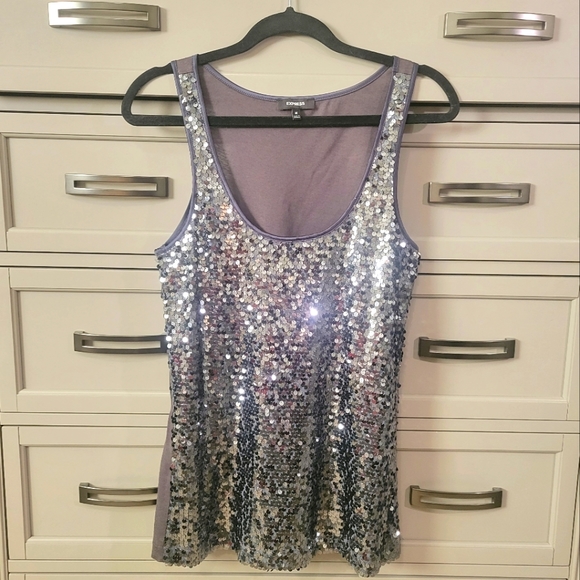 Express Tops - Express sequin tank top